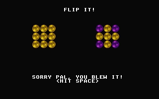 Flip It! atari screenshot